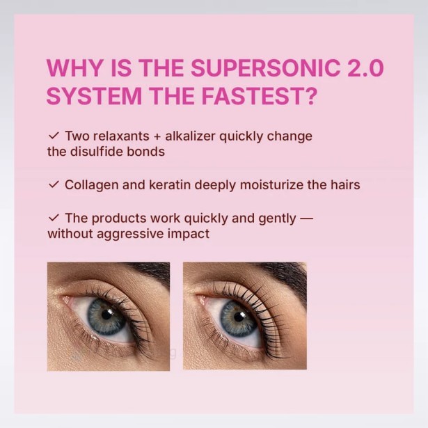 ELAN Эксперт-система флексинга бровей и ресниц "SUPERSONIC 2.0" Серум 2 Clear, 10 ml.