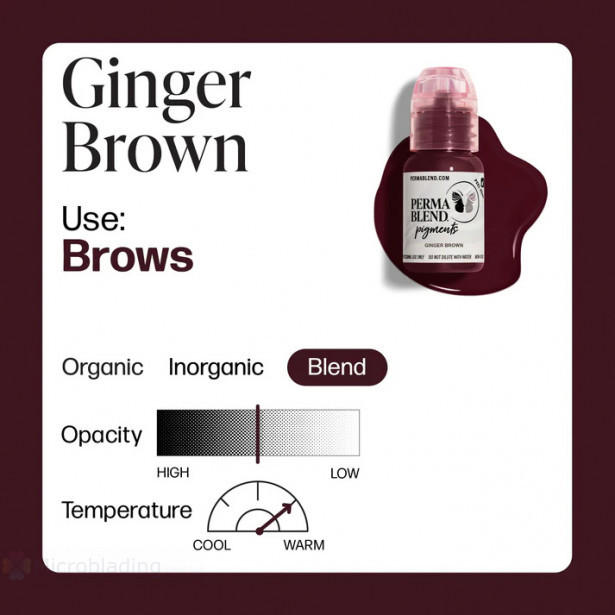 15 ml Perma Blend Ginger Brown [Годен до 30.07.2024]